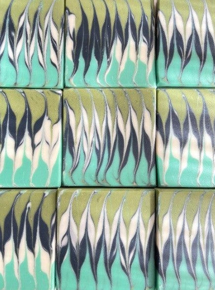 Cactus & Aloe Vera Swirl Soap by Yesim Ozen-Sabun by The Bay