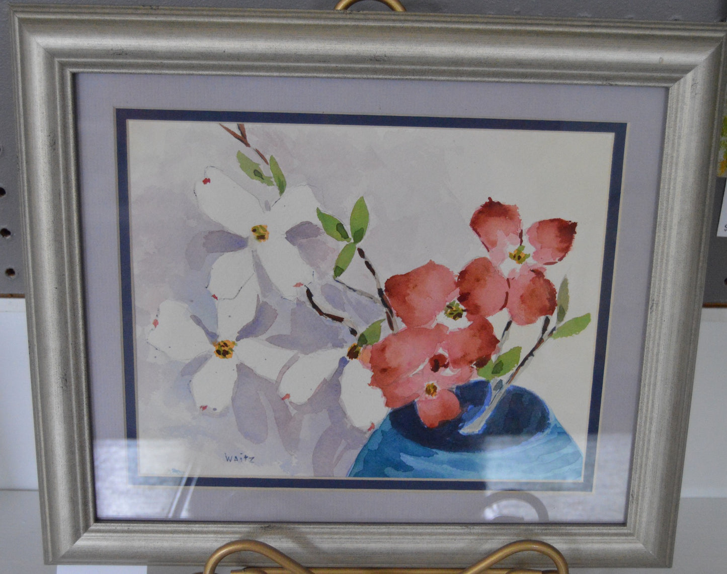 Blue Vase by Larry Waitz