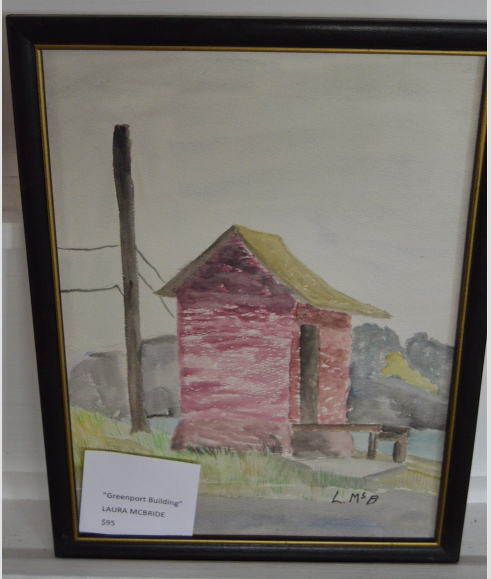 Greenport Building by Laura McBride