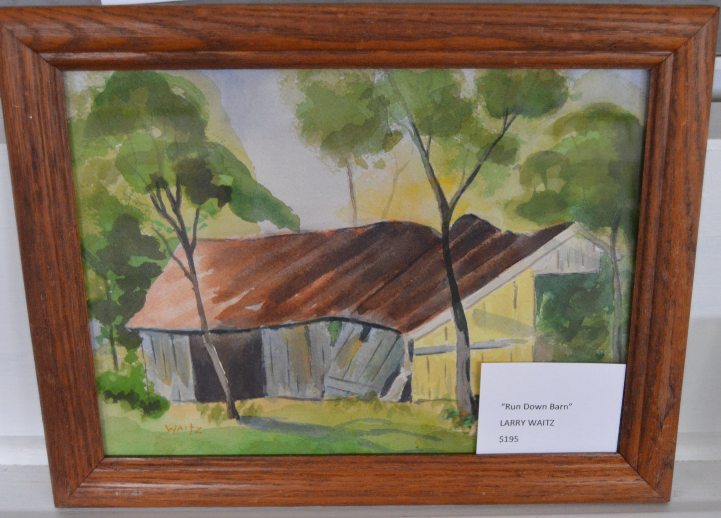 Run Down Barn by Larry Waitz