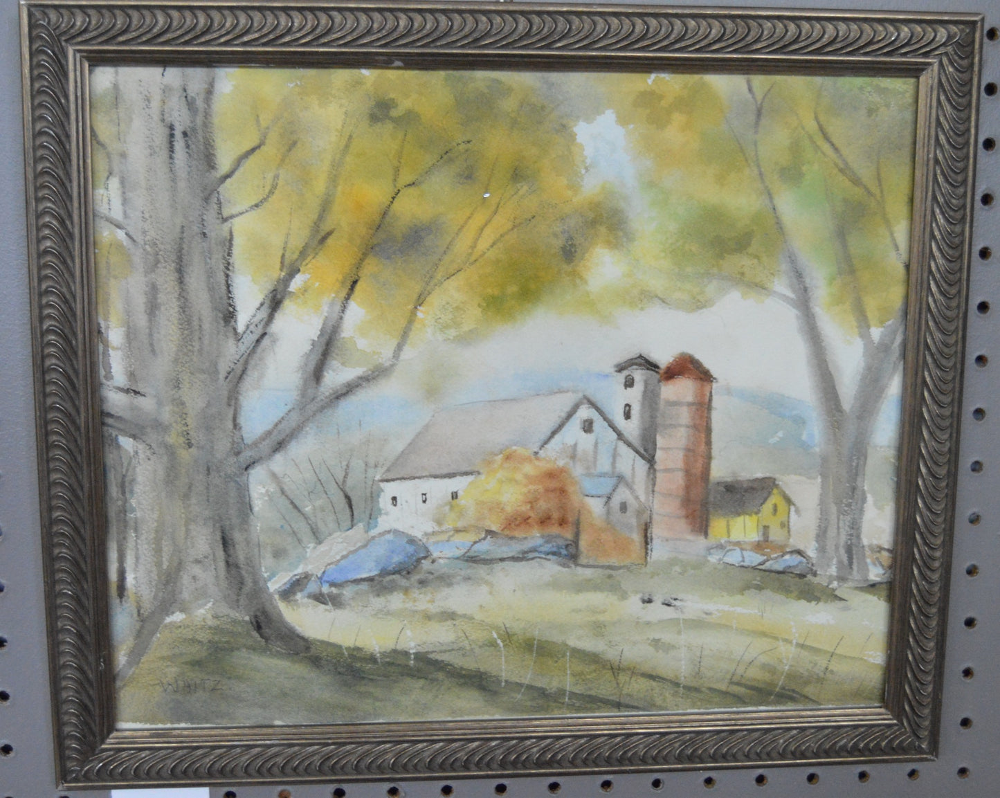 Silo Barns by Larry Waitz