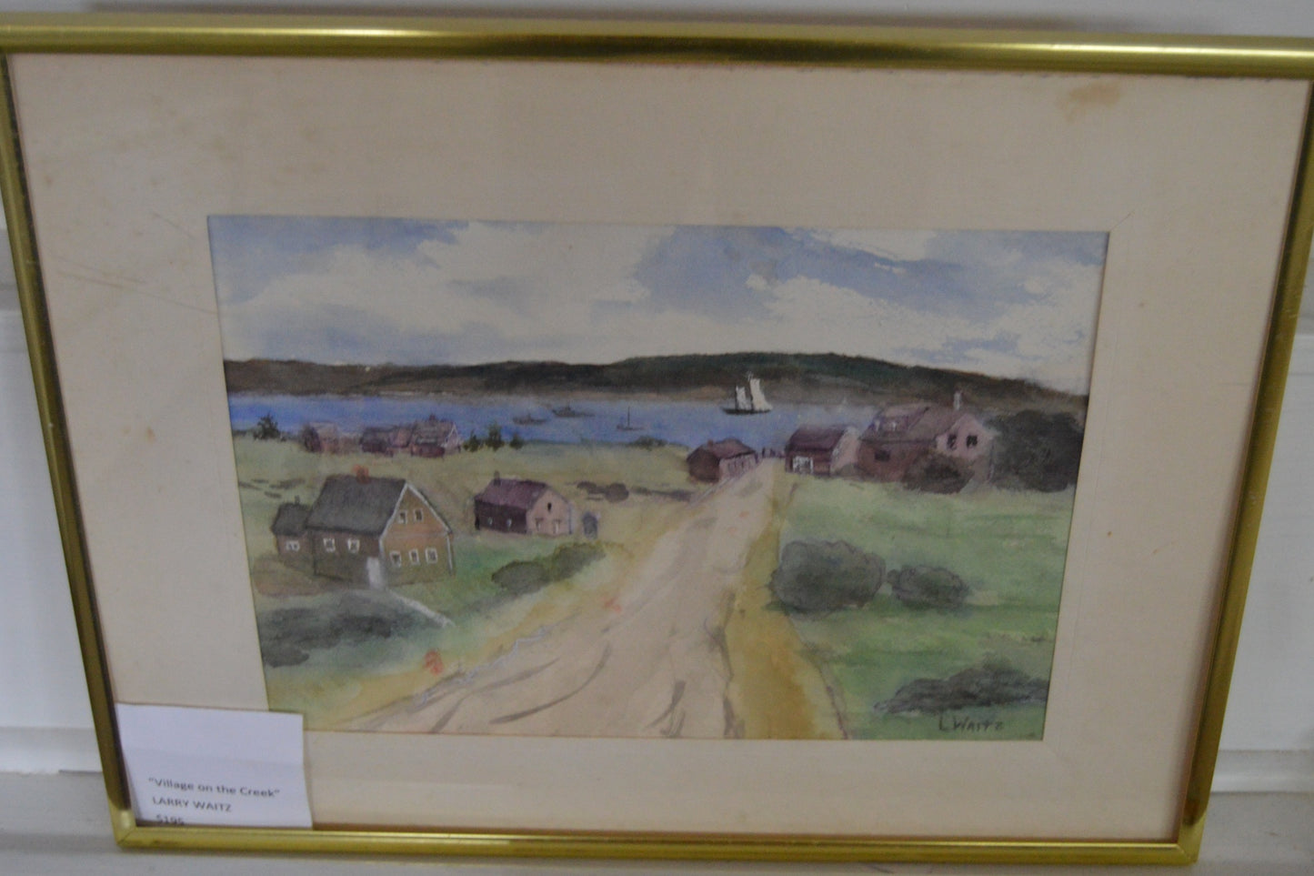 Village on the Creek by Larry Waitz