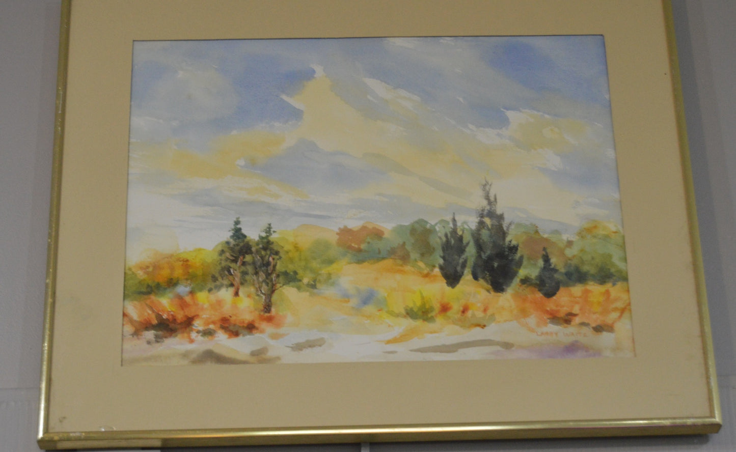 Windy Days at Cedar Beach by Larry Waitz