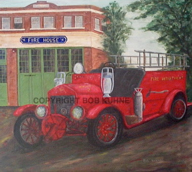 Engine 2 by Bob Kuhne ( Fine Art Original)