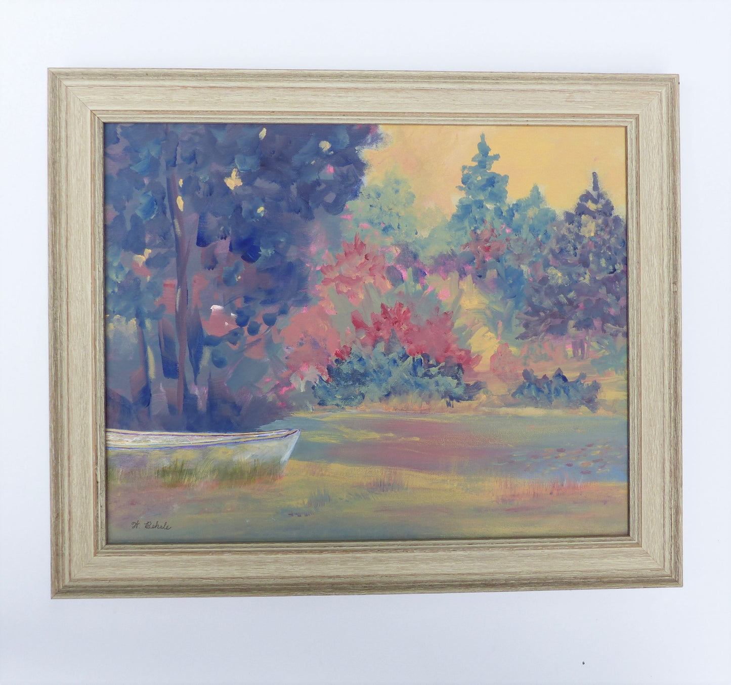 Painting in Acrylics “Summer Silence” by William Behrle