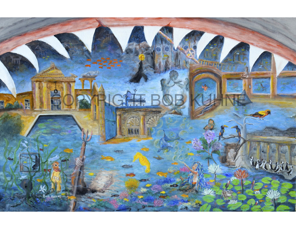 Atlantis Marine World by Bob Kuhne (Fine Art Pirints)