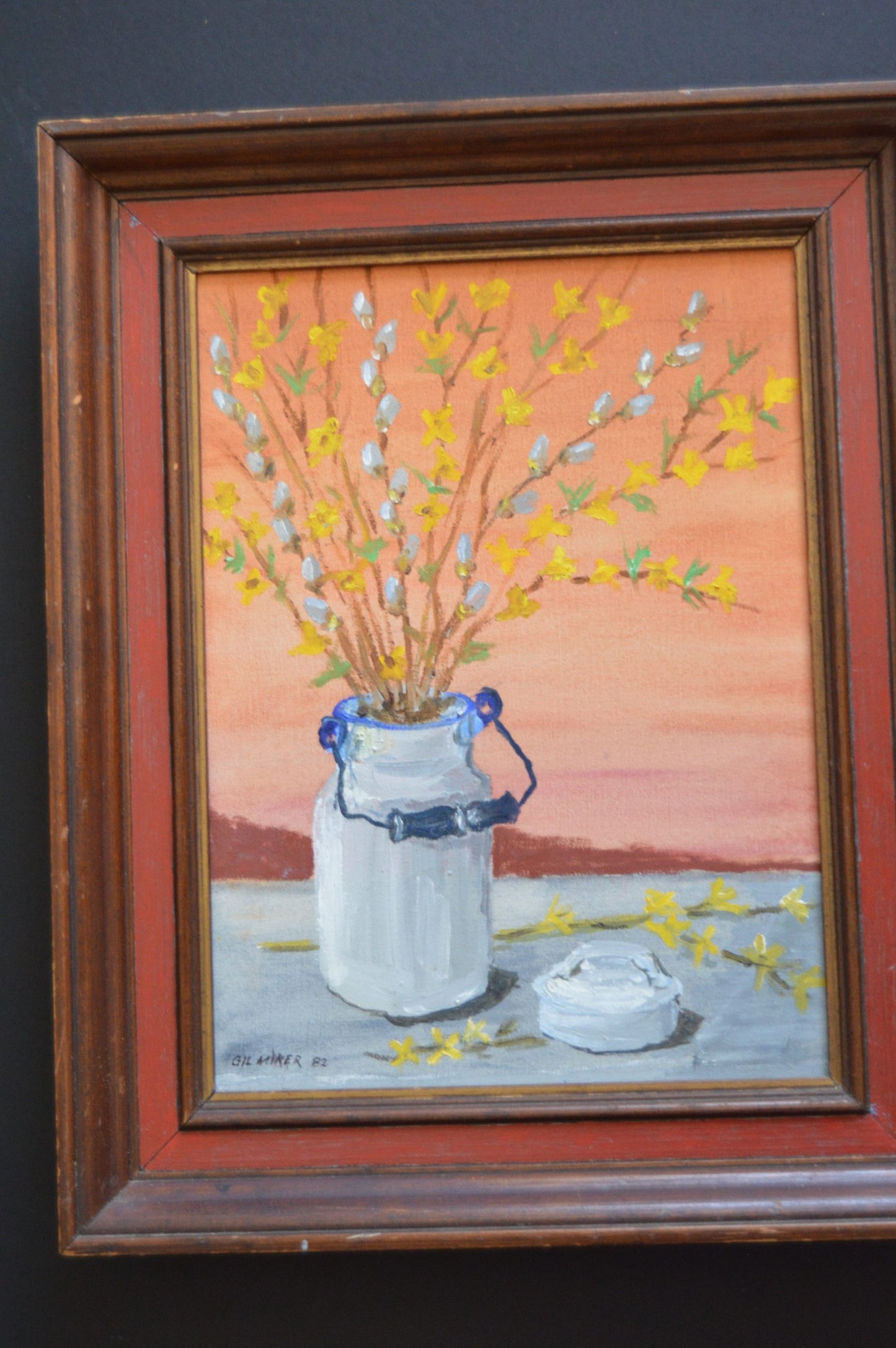 Pot Pussy Willow by Gil Miner