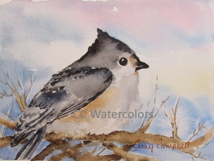 Hope”, 5″ x 7 Watercolor Print, Matted to Fit an 8″ X 10″ Frame, by Cathy Campbell