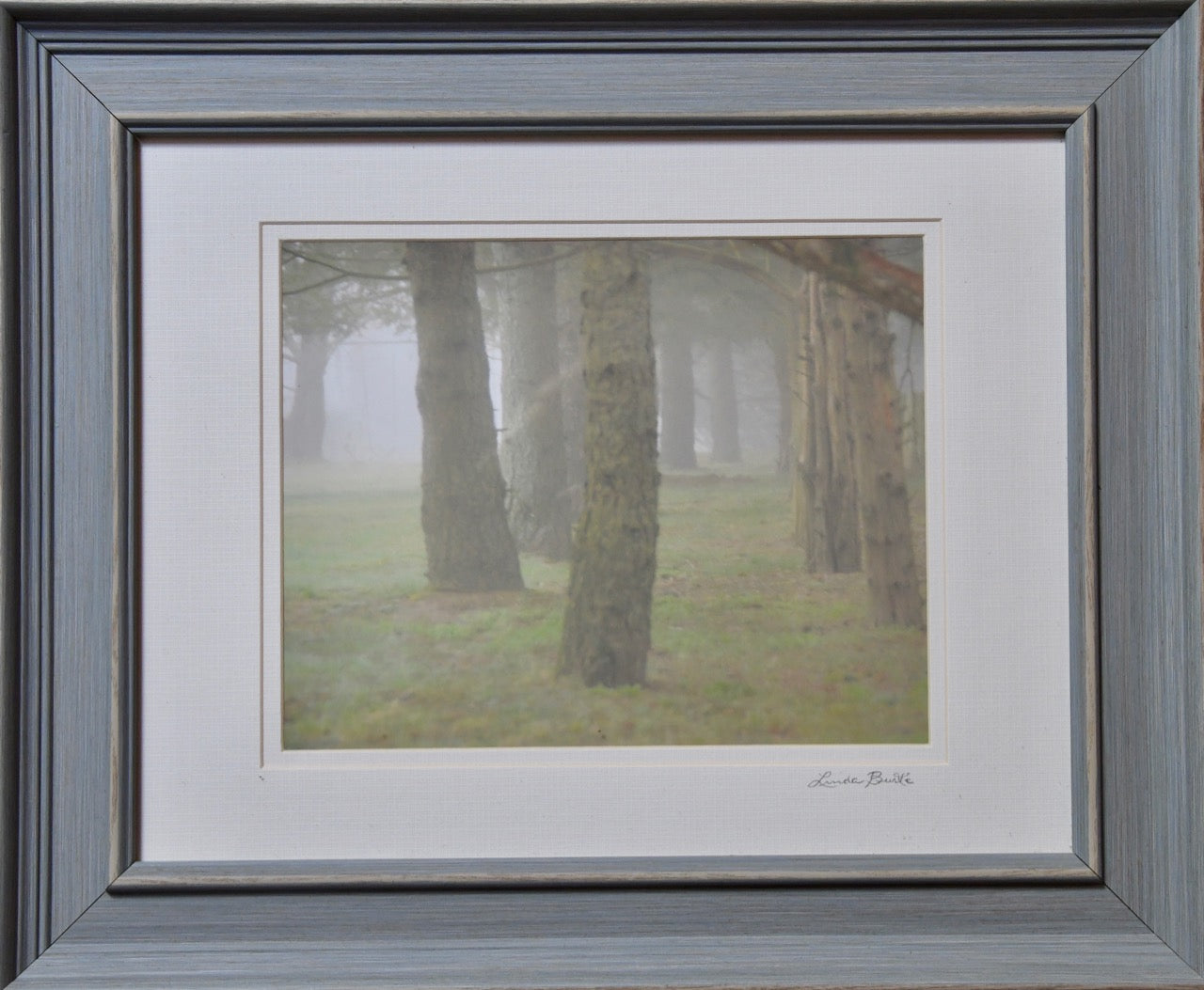 Foggy Morning 8 X 10 Fine Art Photo in a 11 X 14 Frame by Linda Burke