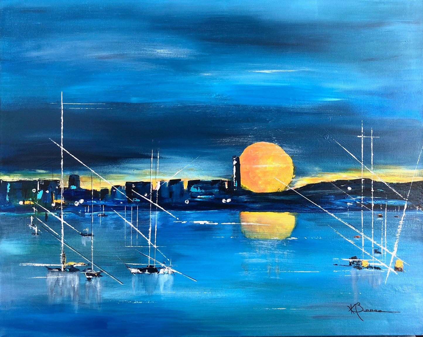 Greenport AM Gallery Wrapped Canvas Print 16X20 by Kip Bedell