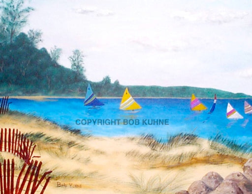 North Fork Regatta By Bob Kuhne