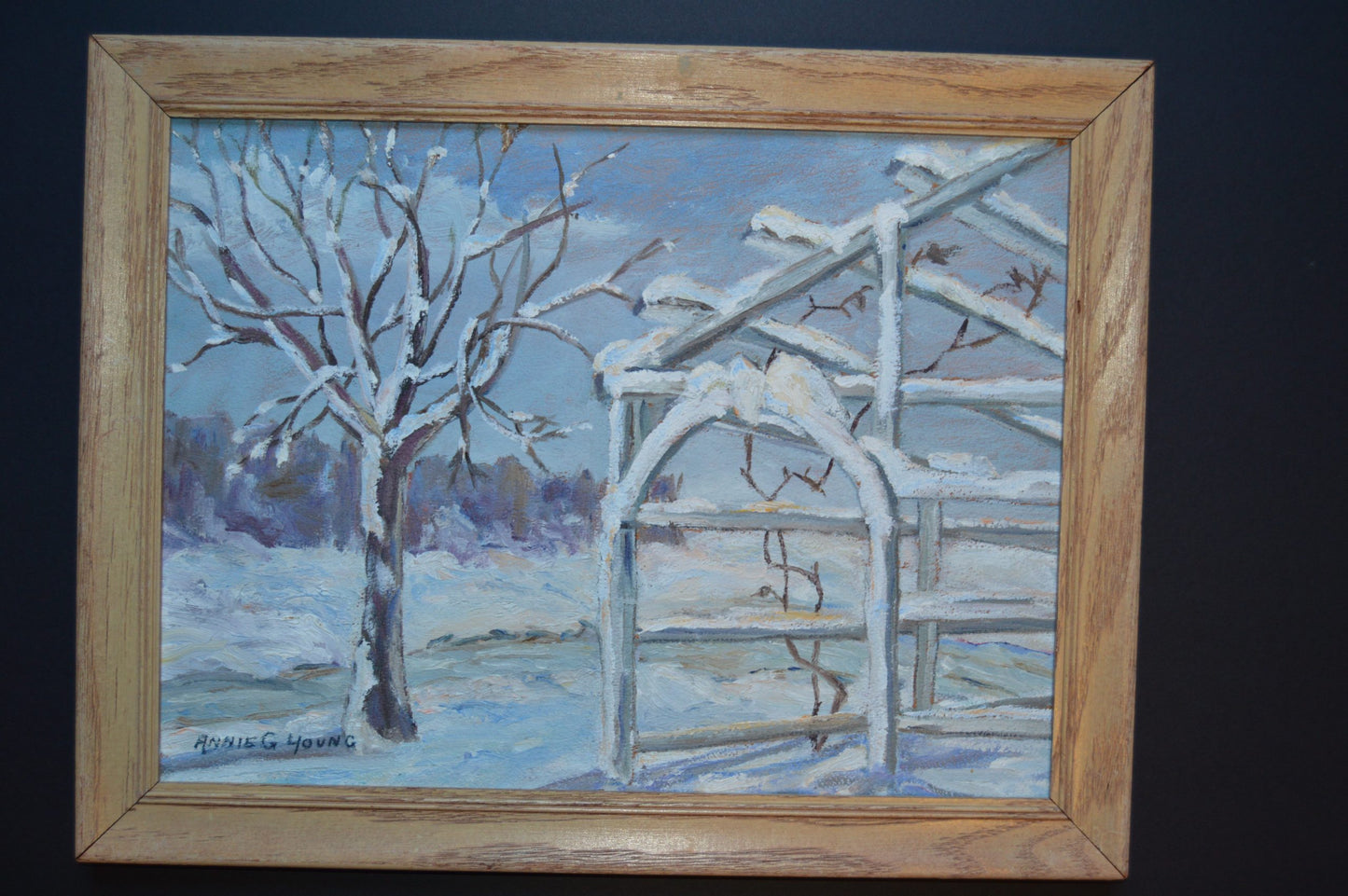 Winter Trellis by Annie Young