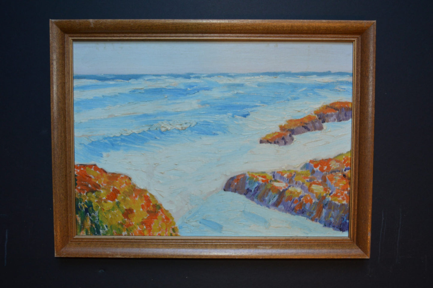 Sound Beach Rocks by Whitney Hubbard