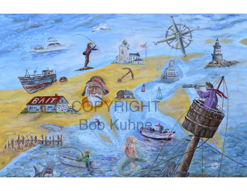 Hook, Line & Sinker by Book Kuhne (Fine Art Prints)