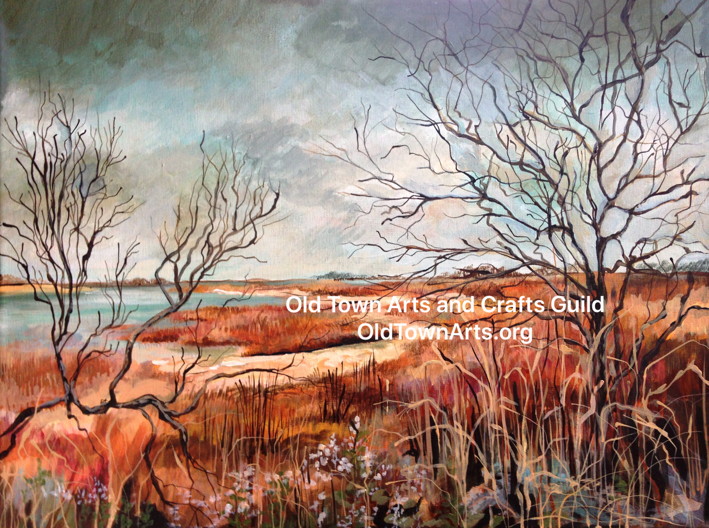 Orient Mid-December 11 X 14 Gallery Wrapped Canvas Print by Lee Harned