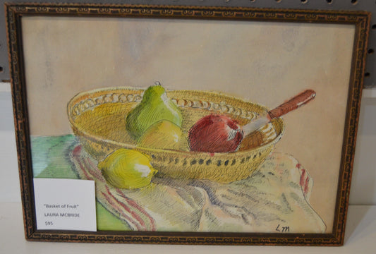 Basket of Fruit by Laura McBride
