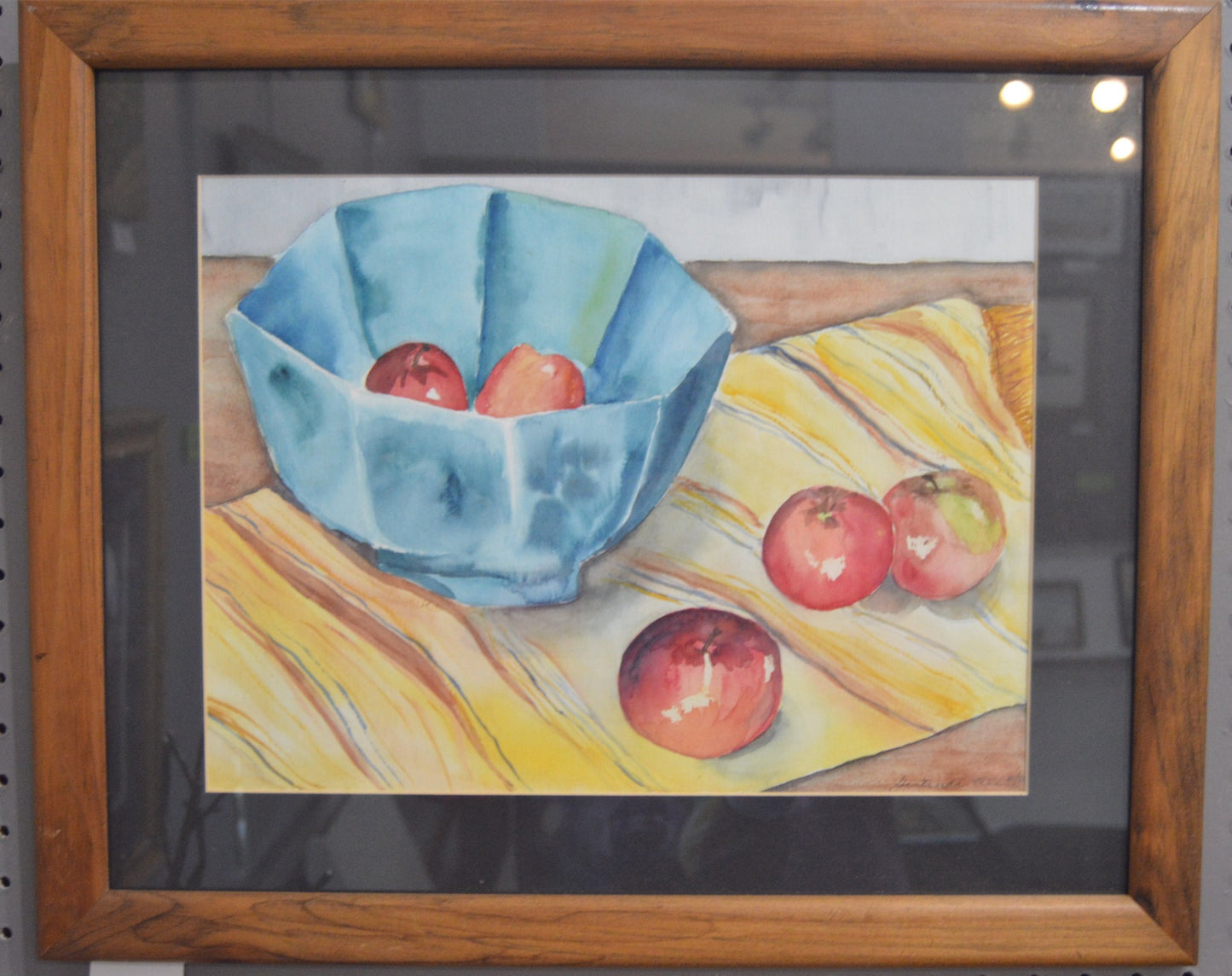 Blue Bowl by Gertrude Ali