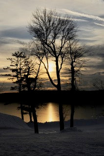 Moon over the Lake by Linda Burke