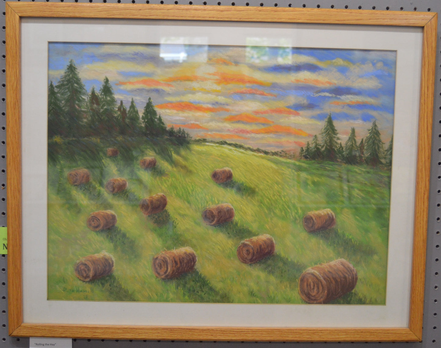 Rolling the Hay by Ruth Hamill