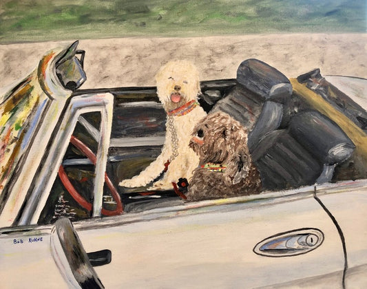 Breezy Riders by Bob Kuhne (Fine Art-Print)