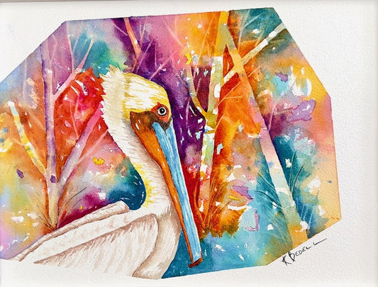 Pelican by Kip Bedell (Fine Art-Original)