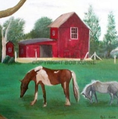 Molly and Indy by Bob Kuhne (Fine Art Original)