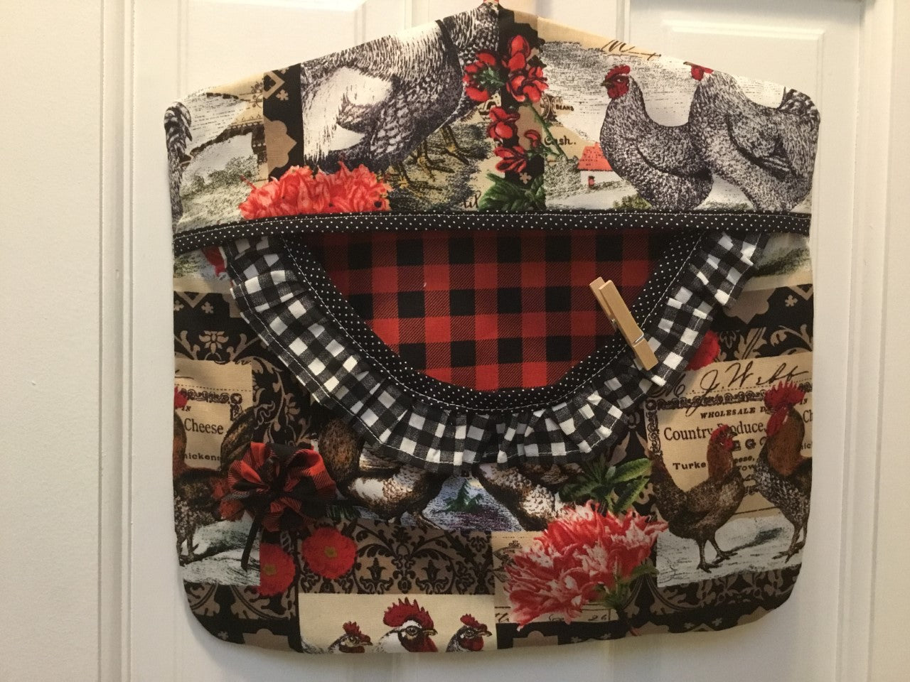 Hanging Clothespin Bag by Cathy Campbell