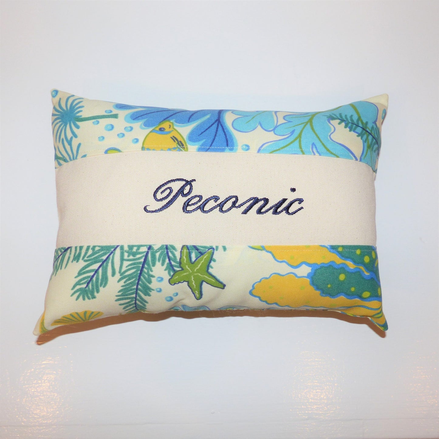 Peconic Custom Throw Pillow by Christine Hartman