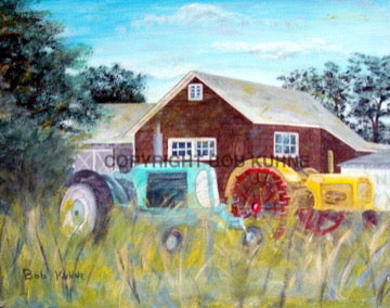 Harvest Time Cutchogue by Bob Kuhne (Fine Art Prints)