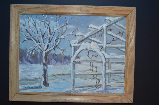 Winter Trellis by Annie Young