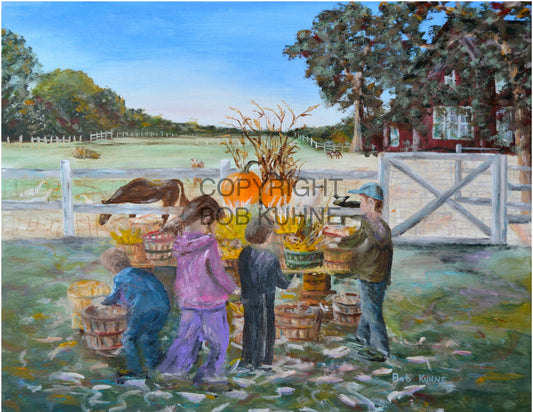 Farm Hands by Bob Kuhne (Fine Art Prints)