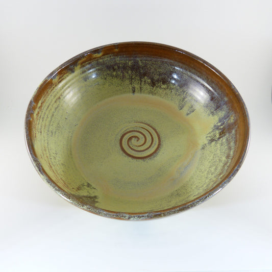 Large 11″ Stoneware Bowl by Ginger Mahoney